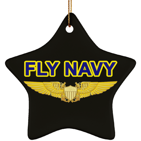 Fly Navy NFO Ornament - Star