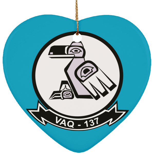 VAQ 137 1 Ornament Ceramic - Heart