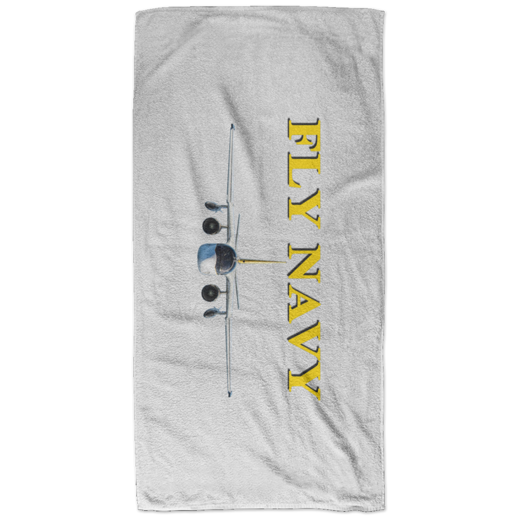 Fly Navy S-3 4 Bath Towel - 32x64