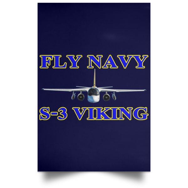 Fly Navy S-3 1 Poster - Portrait