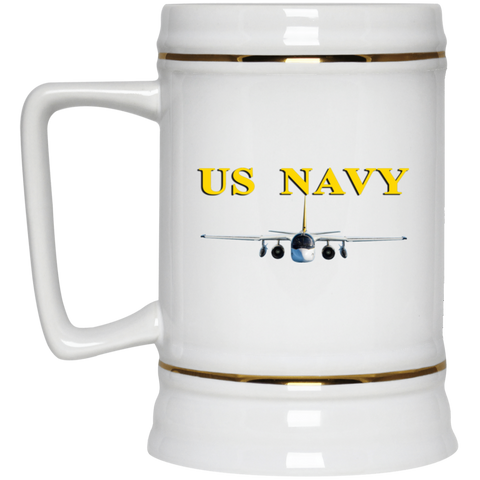 US Navy S-3 4 Beer Stein - 22oz