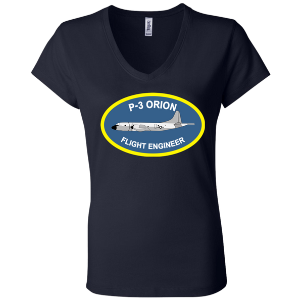 P-3 Orion 4 FE Ladies Jersey V-Neck T-Shirt