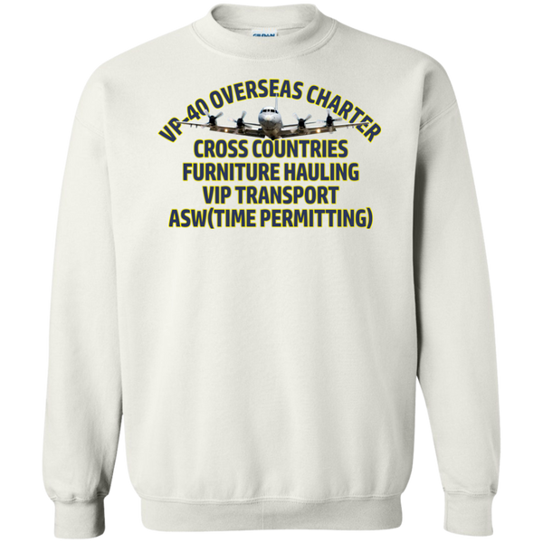 VP 40 2 Crewneck Pullover Sweatshirt