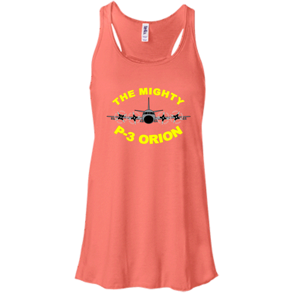 P-3 Orion 6 Mighty P-3 Flowy Racerback Tank