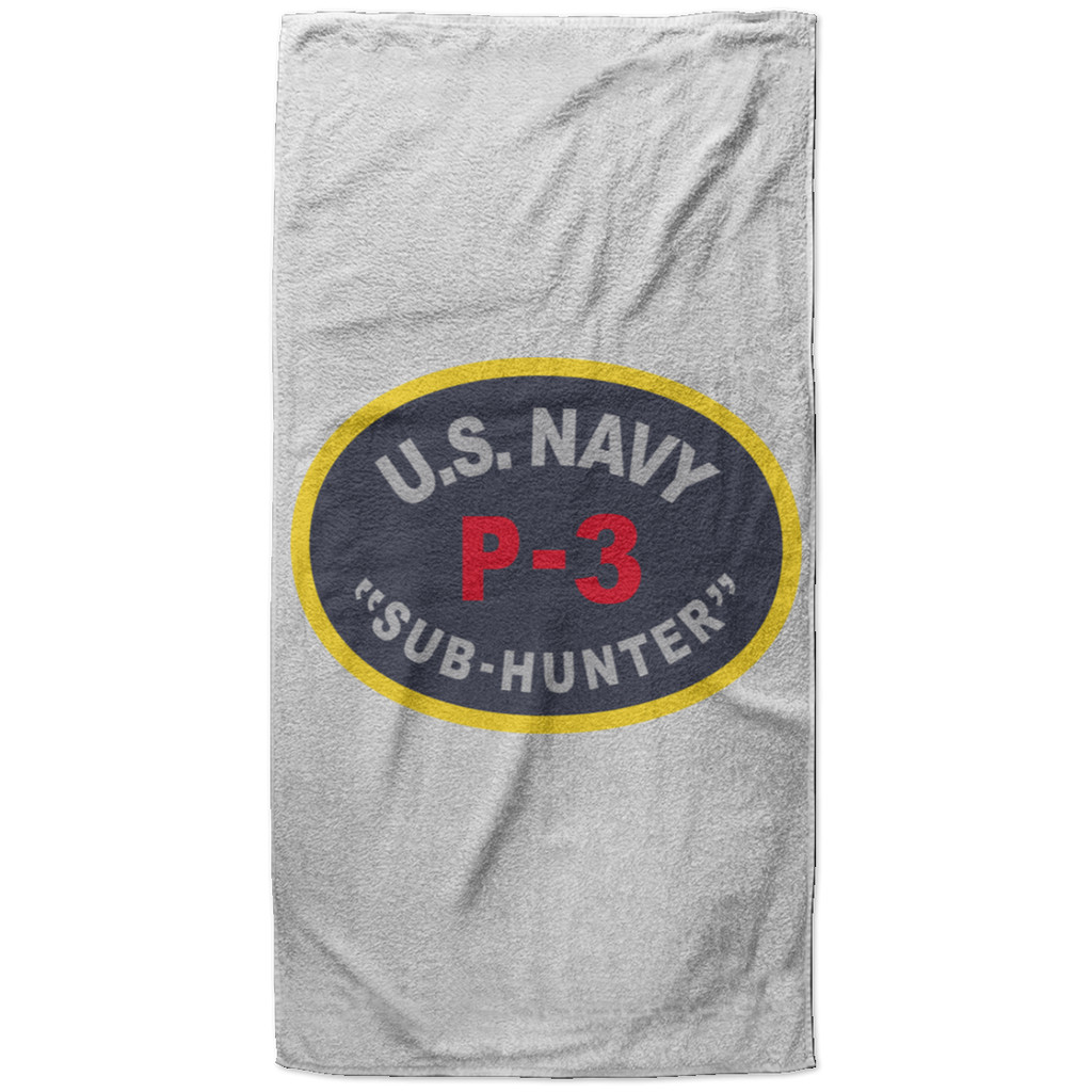 P-3 Sub Hunter Beach Towel - 37x74