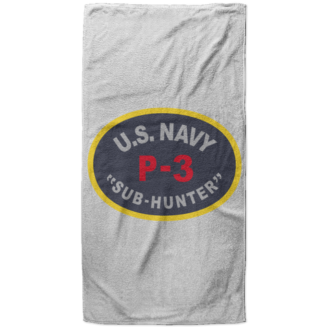 P-3 Sub Hunter Beach Towel - 37x74