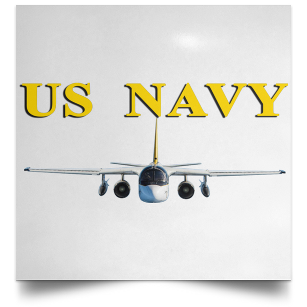 US Navy S-3 4 Poster - Square