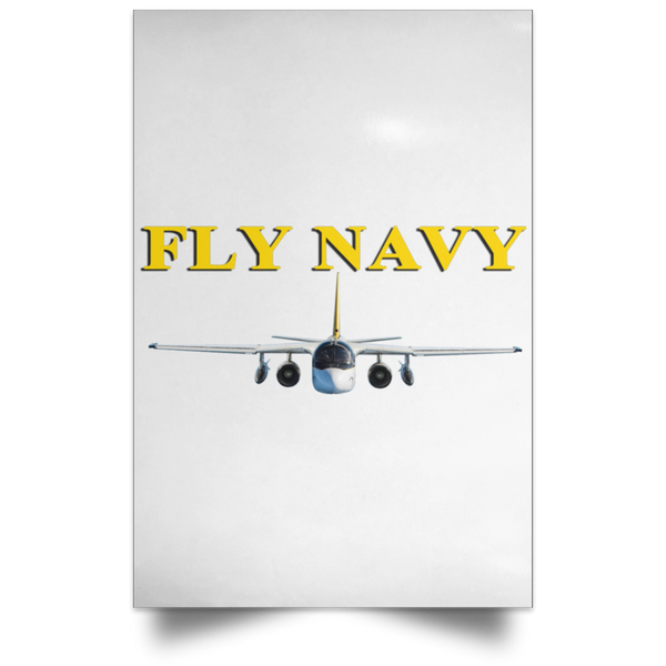 Fly Navy S-3 4 Poster - Portrait