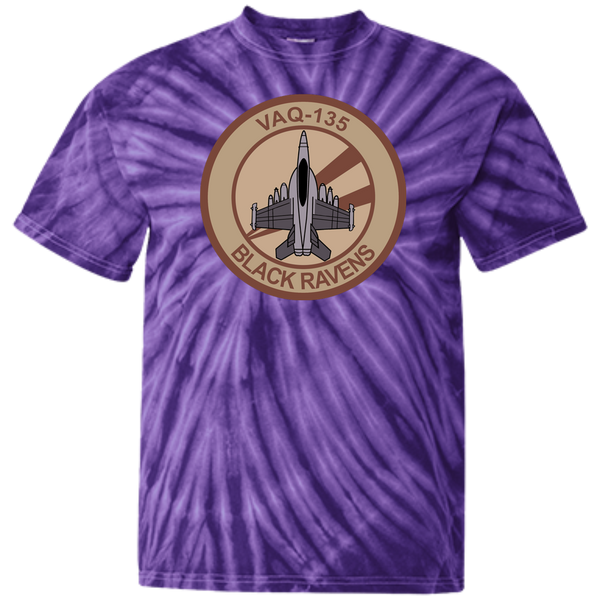 VAQ 135 6 Customized 100% Cotton Tie Dye T-Shirt