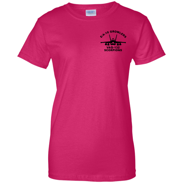 VAQ 132 2a Ladies Custom Cotton T-Shirt