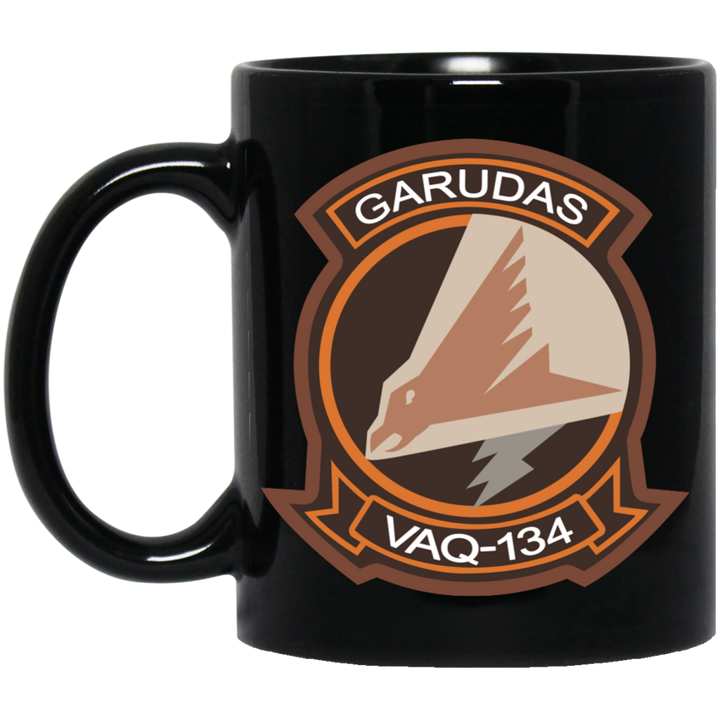 VAQ 134 2 Black Mug - 11oz