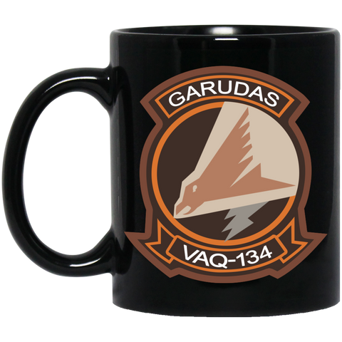 VAQ 134 2 Black Mug - 11oz