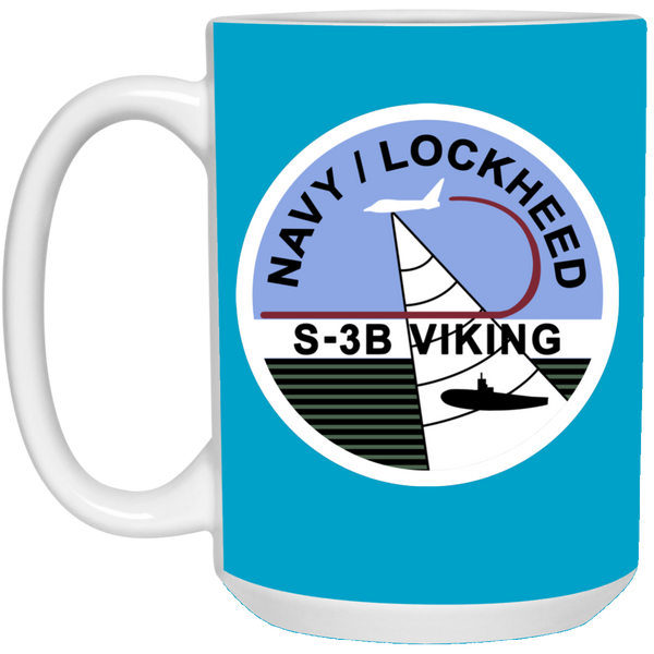 S-3 Viking 7 White Mug - 15oz