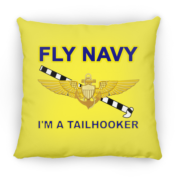 Fly Navy Tailhooker 1 Pillow - Square - 14x14