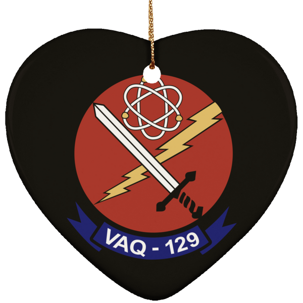 VAQ 129 2 Ornament - Heart