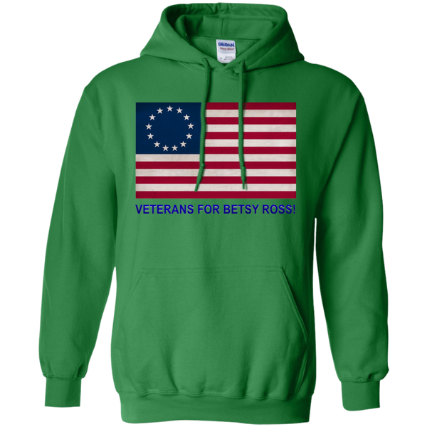 Betsy Ross Vets 1 Pullover Hoodie