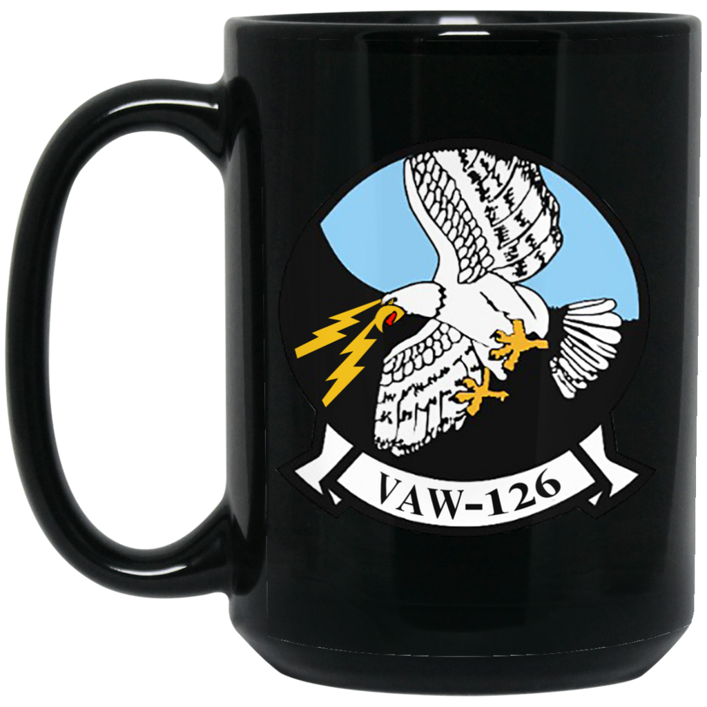 VAW 126 2 Black Mug - 15oz