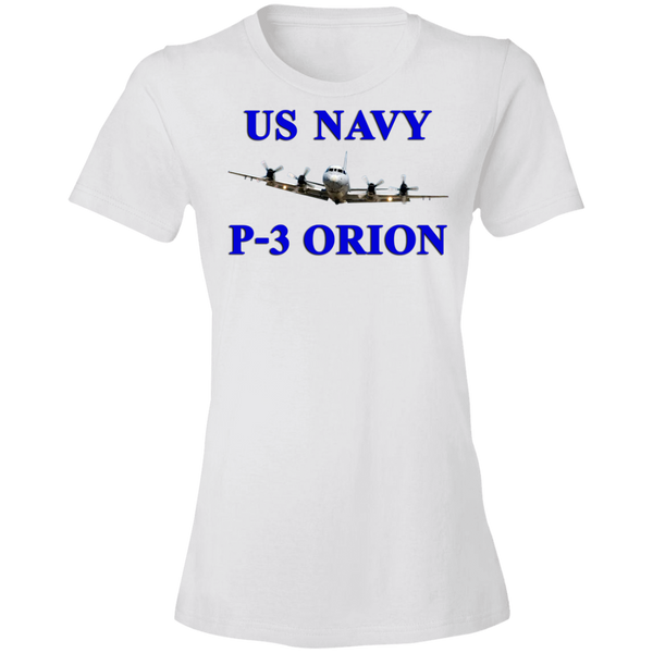 US Navy P-3 1 Ladies' Lightweight T-Shirt