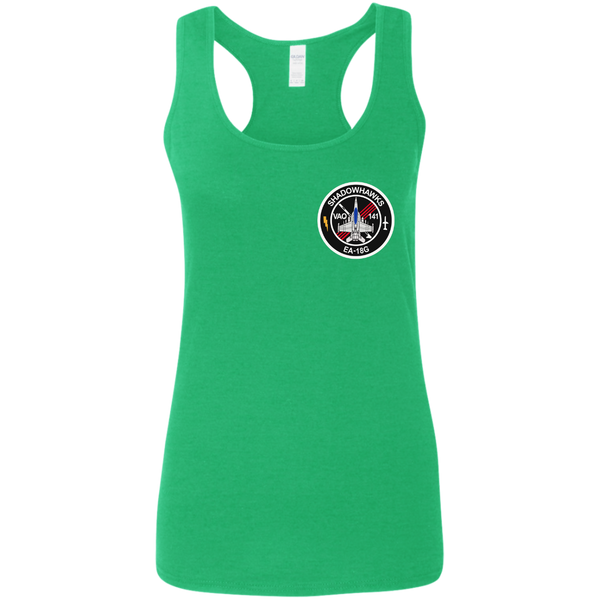 VAQ 141 6c Ladies' Softstyle Racerback Tank