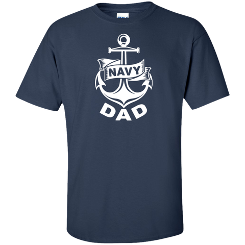 Navy Dad 1 Tall Ultra Cotton T-Shirt