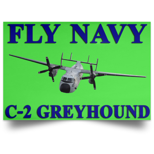 Fly Navy C-2 1 Poster - Landscape