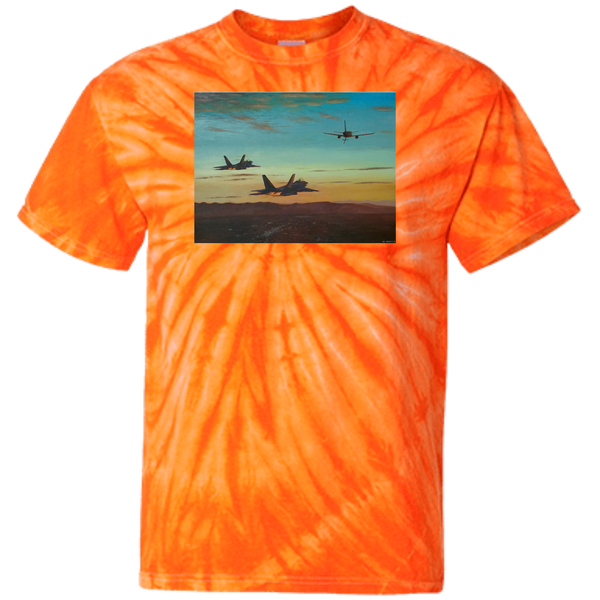 Time To Refuel Cotton Tie Dye T-Shirt