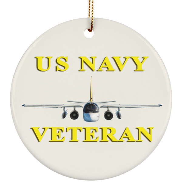 Navy Vet 3 Ornament - Circle