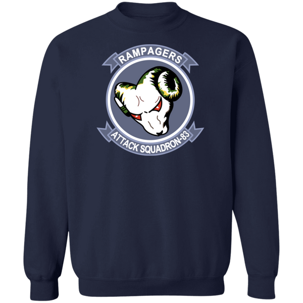 VA 83 2 Crewneck Pullover Sweatshirt