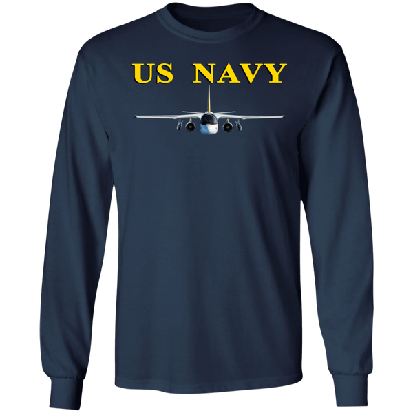 US Navy S-3 4 LS Ultra Cotton T-Shirt