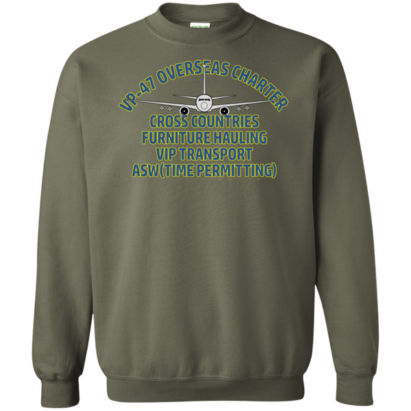 VP 47 3 Crewneck Pullover Sweatshirt