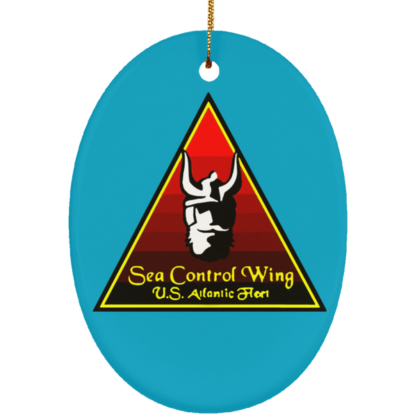 Sea Con Alt Ornament - Oval