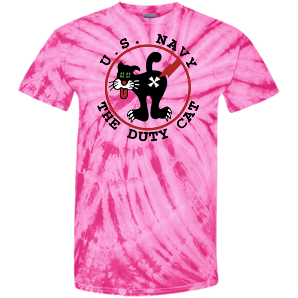 Duty Cat 4 Customized 100% Cotton Tie Dye T-Shirt