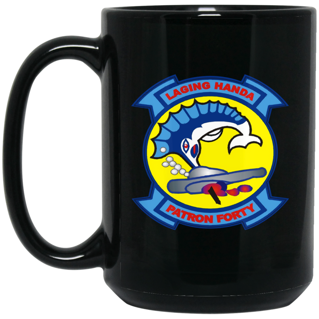 VP 40 1 Black Mug - 15oz