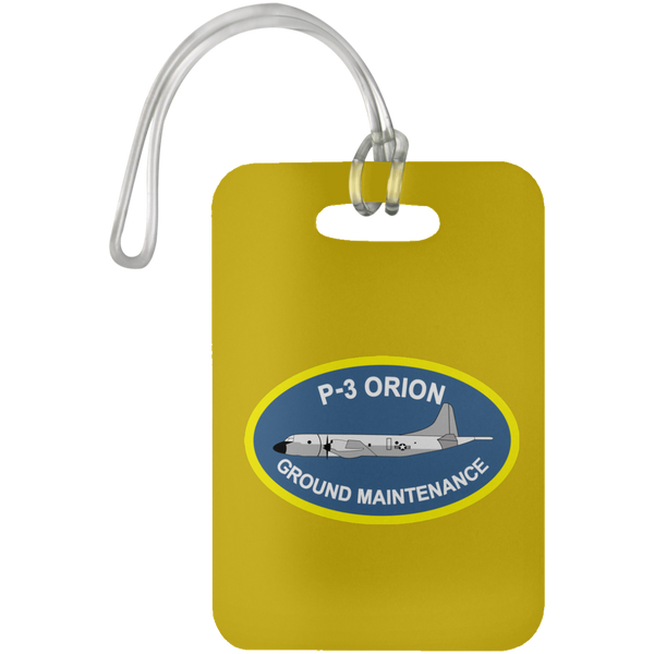 P-3 Orion 4 Ground Maint Luggage Bag Tag