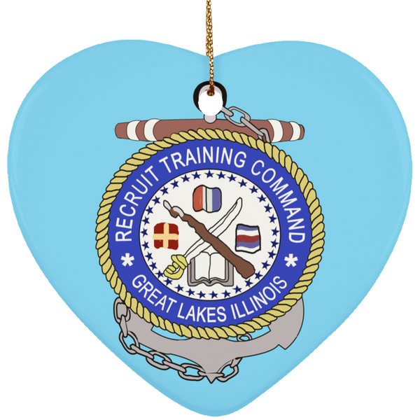 RTC Great Lakes 2 Ornament - Heart