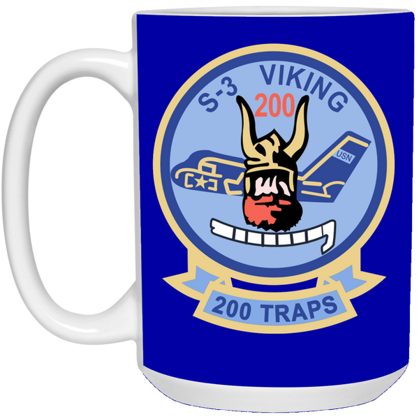 S-3 Viking 4 White Mug - 15oz