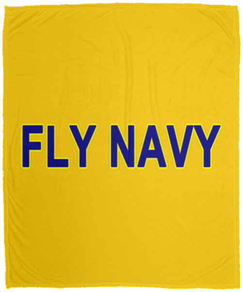 Fly Navy 2 Blanket - Cozy Plush Fleece Blanket 50x60