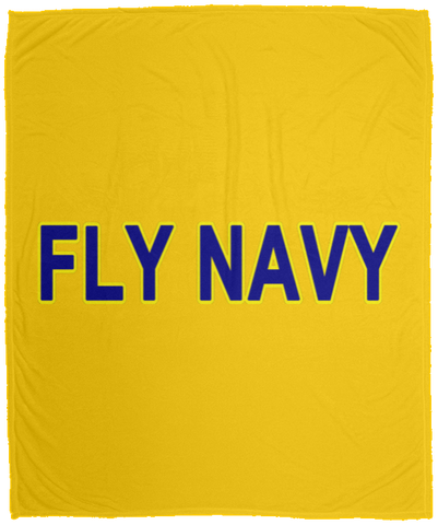 Fly Navy 2 Blanket - Cozy Plush Fleece Blanket 50x60