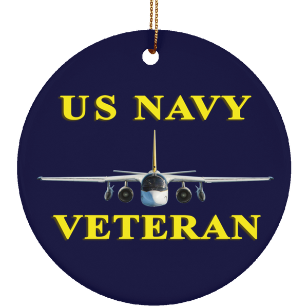 Navy Vet 3 Ornament - Circle