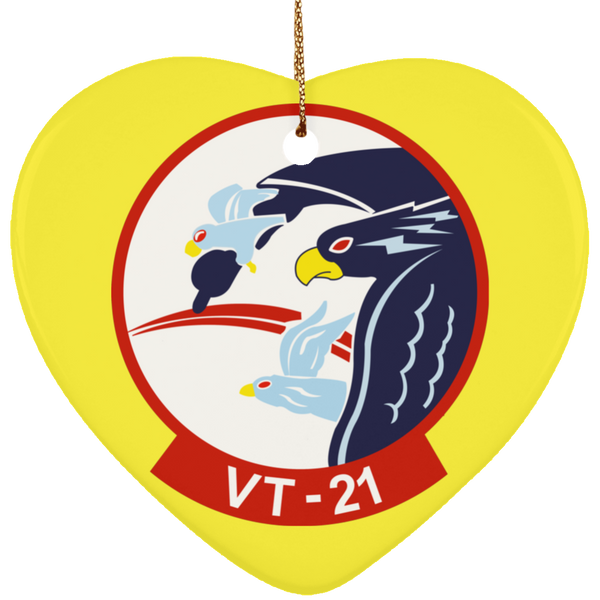 VT 21 2 Ornament Ceramic - Heart