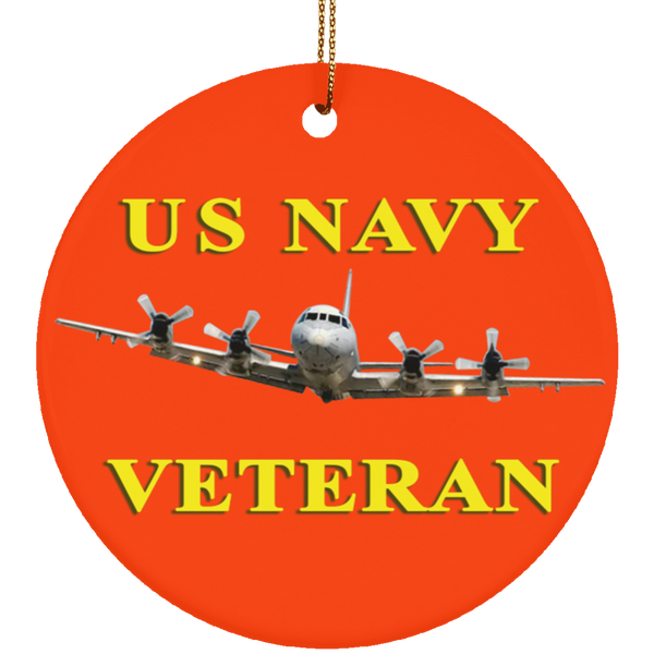 Navy Vet 2 Ornament - Circle