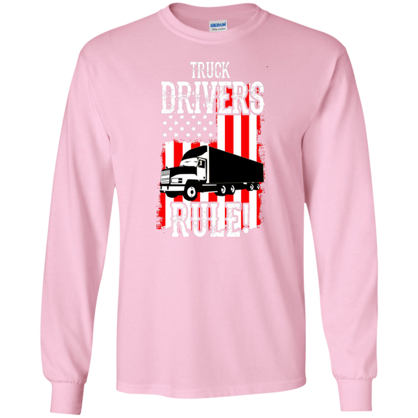 Truck Drivers Rule LS Ultra Cotton Tshirt