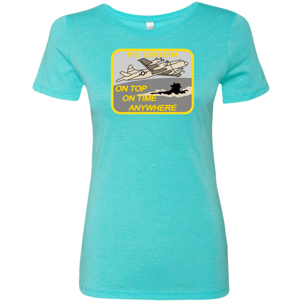 P-3 On Top Ladies' Triblend T-Shirt