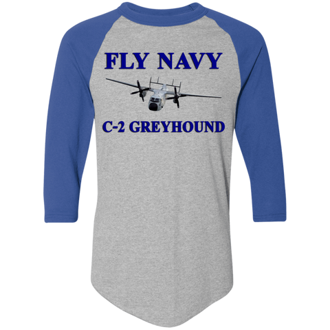 Fly Navy C-2 1 Colorblock Raglan Jersey