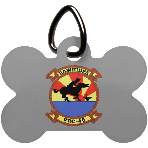 VRC 40 1 Pet Tag - Dog Bone