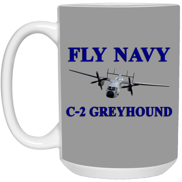 Fly Navy C-2 1 Mug - 15oz