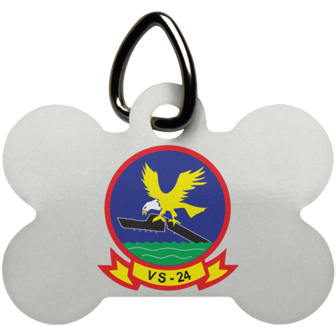 VS 24 1 Pet Tag - Dog Bone