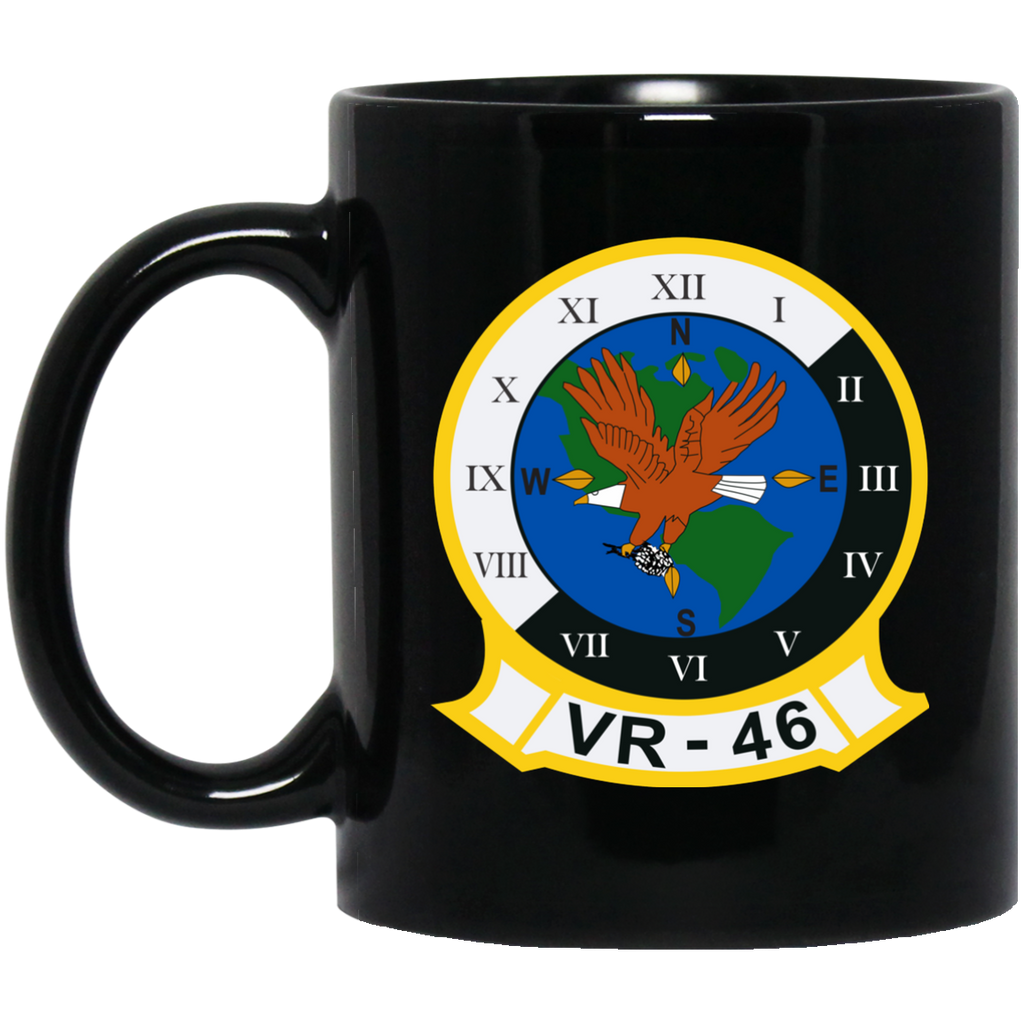 VR 46 Black Mug - 11oz