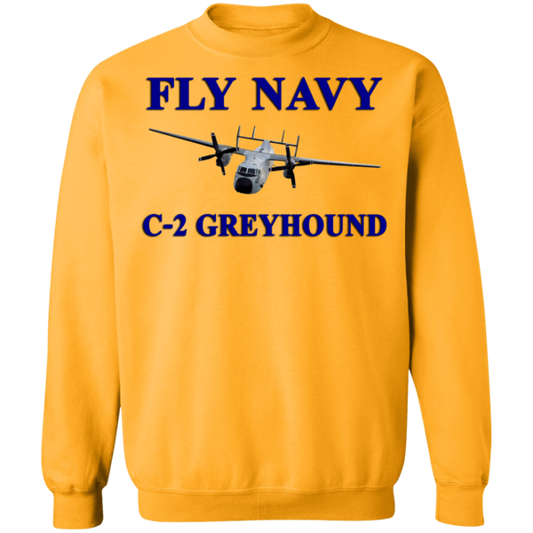 Fly Navy C-2 1 Crewneck Pullover Sweatshirt