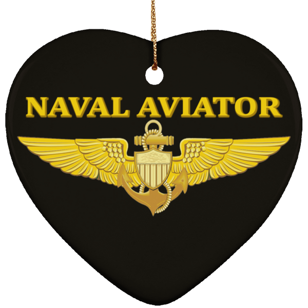 Aviator 2 Ornament - Heart
